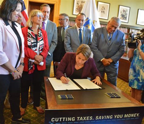 Healey, Not Baker, Gets To Sign Big Tax Relief Law